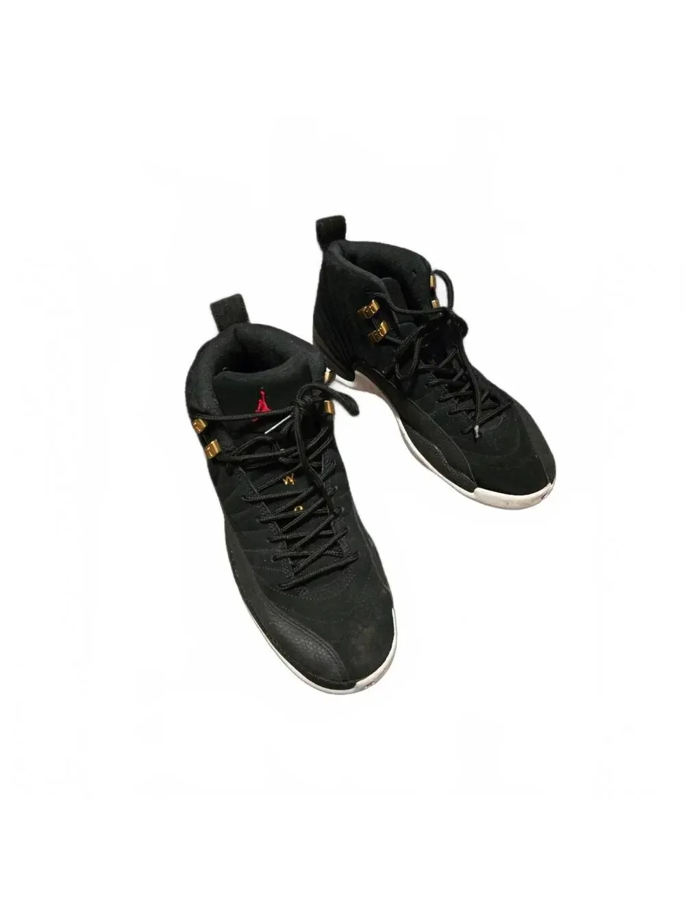 Air Jordan 12 Retro Black/White Basketball Shoes US Mens 8
